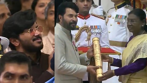 Dulquer, Mammootty