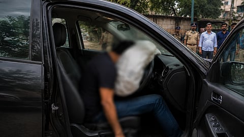 Man dies after airbag deploys inside parked car in Thane 