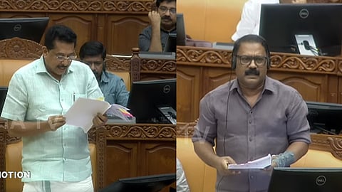 Former Minister V. Sivankutty Against N Shamsudheen and K.M. Shaji