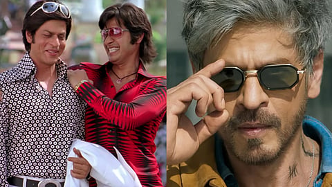 Shahrukh Khan and Shreyas Talpade