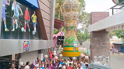 giant World Cup model