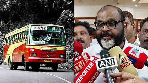 ksrtc bus, cp john