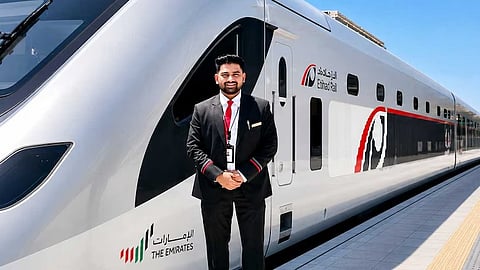 Etihad Rail’s first passenger journey from Fujairah to Abu Dhabi is set to make history