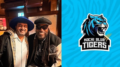 Chris Gayle,Blue Tigers 