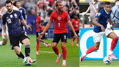 FIFA World Cup 2026 Golden Boot race Lionel Messi Kylian Mbappe Harry Kane Erling Haaland 