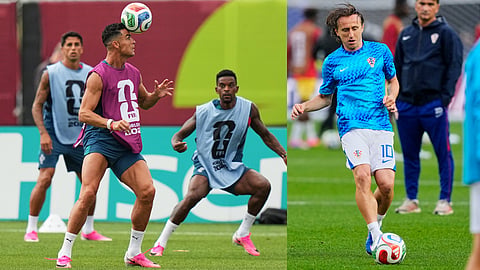 Cristiano Ronaldo vs Luka Modric