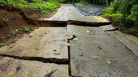 Kochi Dhanushkodi National Highway Crack