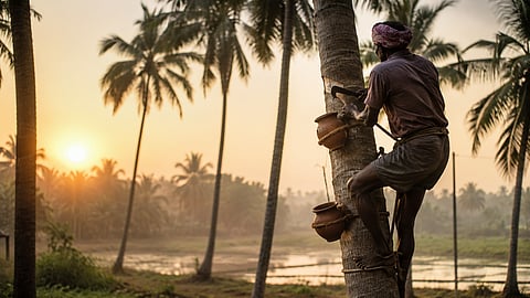 Toddy Tapping