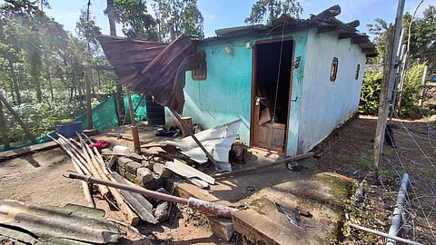 Chakkakompan attack |House destroyed