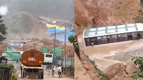 Major landslide hits Wayanad tunnel project site; several feared trapped