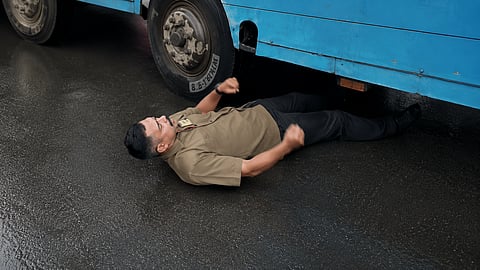 Kuttimalu bus protest