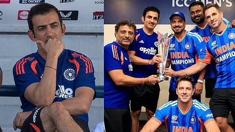 Team India coaches