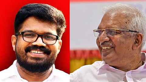 kk ragesh - p jayarajan