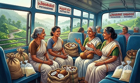A Wayanad Story from the Priyadarshini Bus