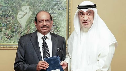 Kuwait has awarded its first 15-year Golden Residency to LuLu Group chairman M.A. Yusuff Ali 
