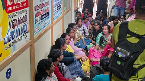 Kannur Private Hospital Nurses Strike