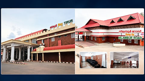 Nilambur road_tirur railway stations