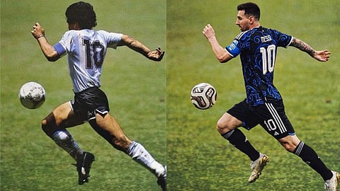 Diego Maradona, Lionel Messi