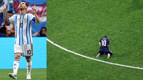 Lionel Messi in fifa world cup