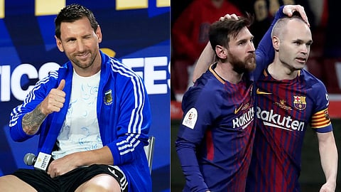Lionel Messi, Andres Iniesta