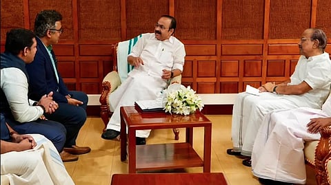 VD Satheesan, P K Kunhalikkutty