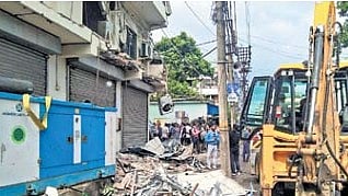 Abishek Banerjee office demolition