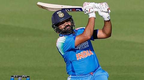 Rohit Sharma batting
