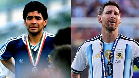 Diego Maradona, Lionel Messi