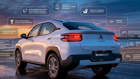 Citroen Basalt X Comfort Edition Launched 