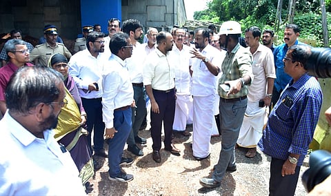 Mundayad Elayavoor Service Road TO Mohanan MLA Collector Visit
