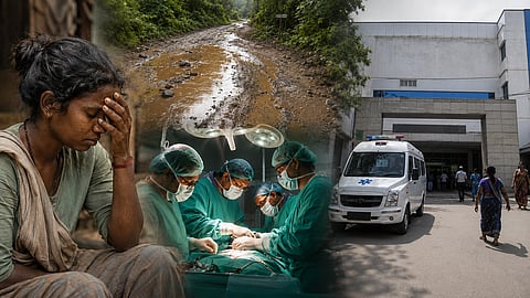 Women give birth danger