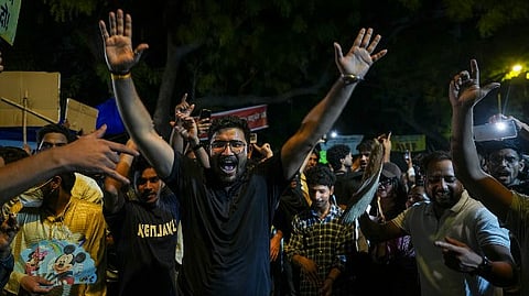CJP Jantar Mantar protest