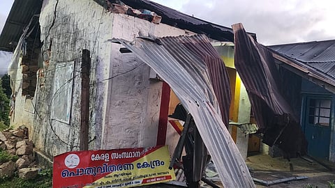 Chakkakomban Attacks Anayirangal Ration Shop