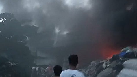 Factory Fire Kasaragod 
