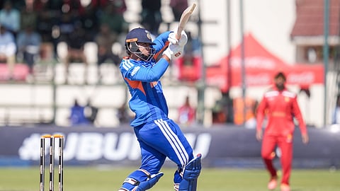 Vaibhav Sooryavanshi batting