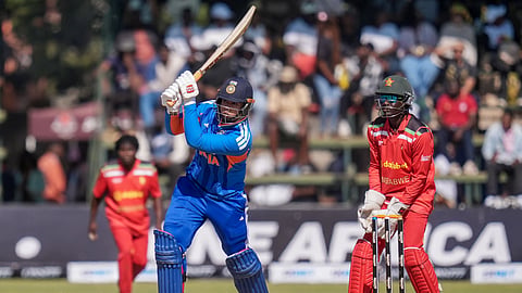 Vaibhav Sooryavanshi batting