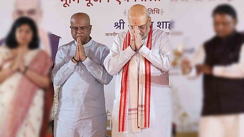 Dharmendra Pradhan, Amit Shah