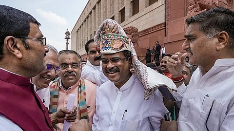 Rahul Gandhi says, Dharmendra Pradhan is a symbol of corruption and India's ruined education system