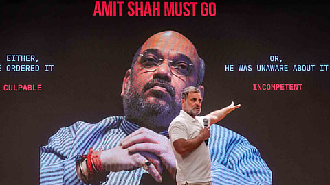 Rahul Gandhi, Amit Shah