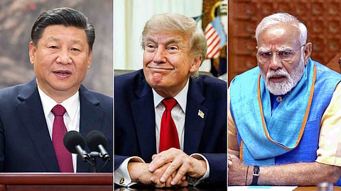 xi jinping, donald trump, narendra modi