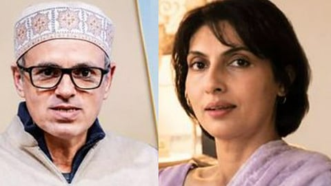 Omar Abdullah & Wife 