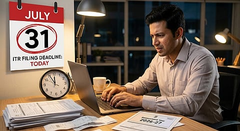 ITR filing deadline today: