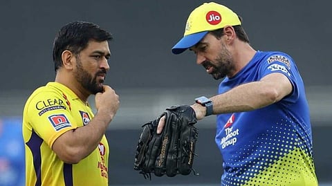 MS Dhoni, Stephen Fleming  in csk