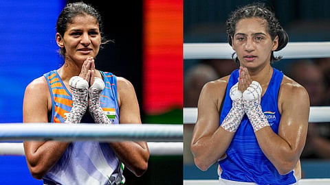 Jaismine Lamboria, Preeti Pawar