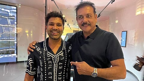 Rohit Sharma ‌Ravi Shastri 
