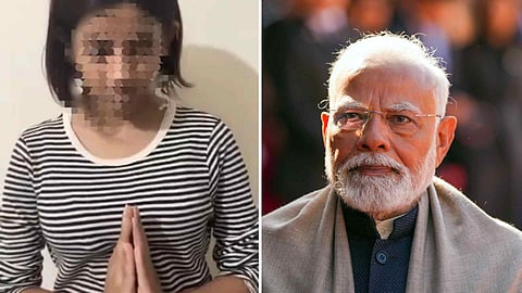 Girl Booked For Abusing PM Modi At Protest Apologises
