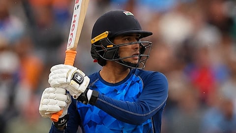 Abhishek Sharma batting