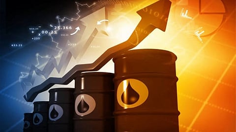 Global crude oil price