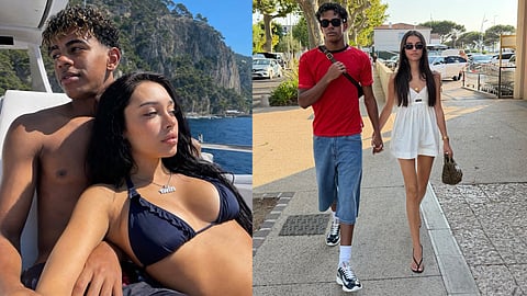 Lamine Yamals girlfriend Ines Garcia