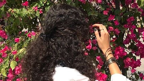Curly hair in Monsoon